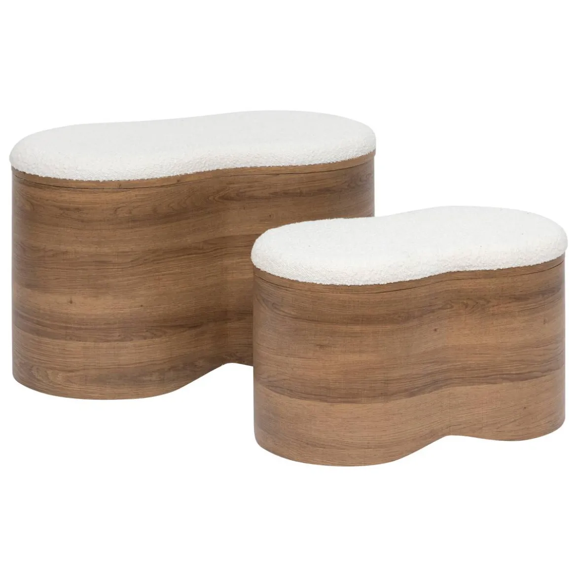 2 bancs coffres "Loe"