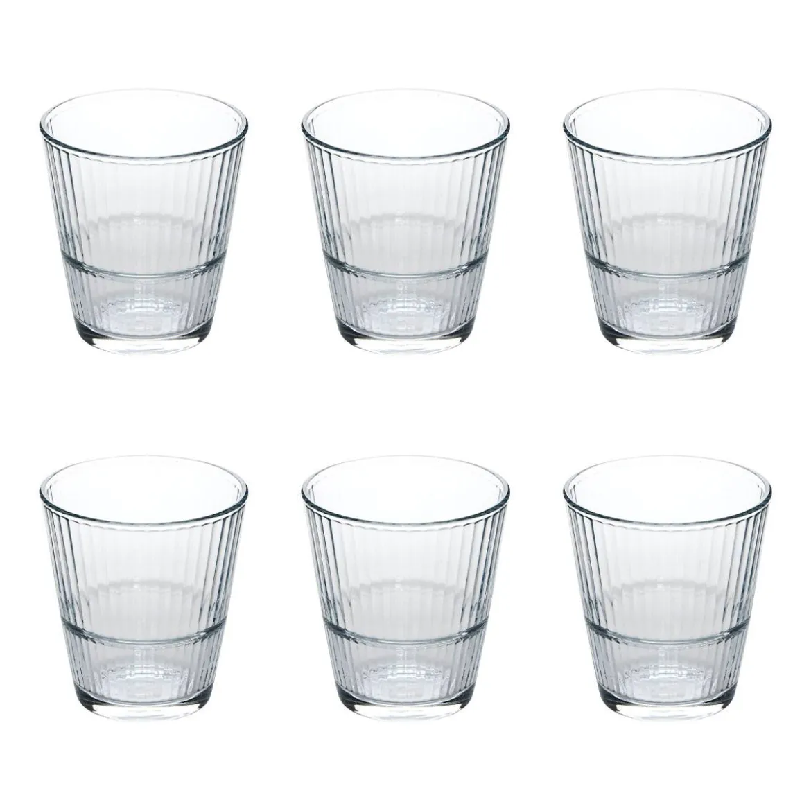 6 gobelets bas "Lin'Eau"