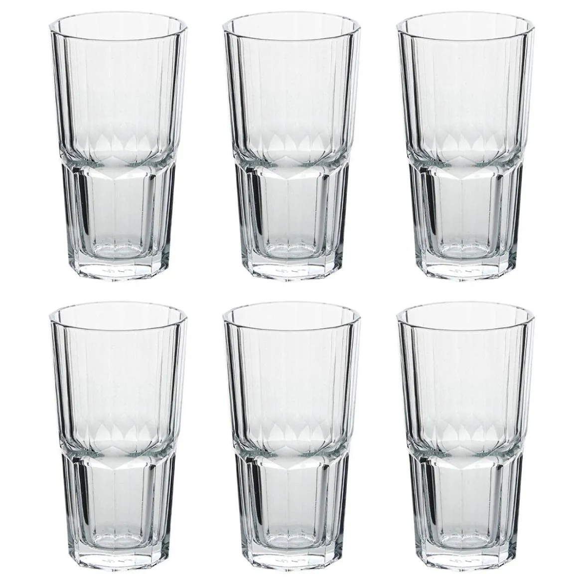 6 gobelets hauts "Time'Eau"