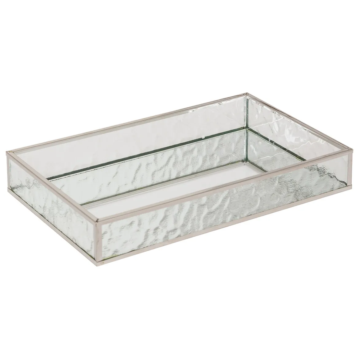 2 plateaux effet miroir "Ania"