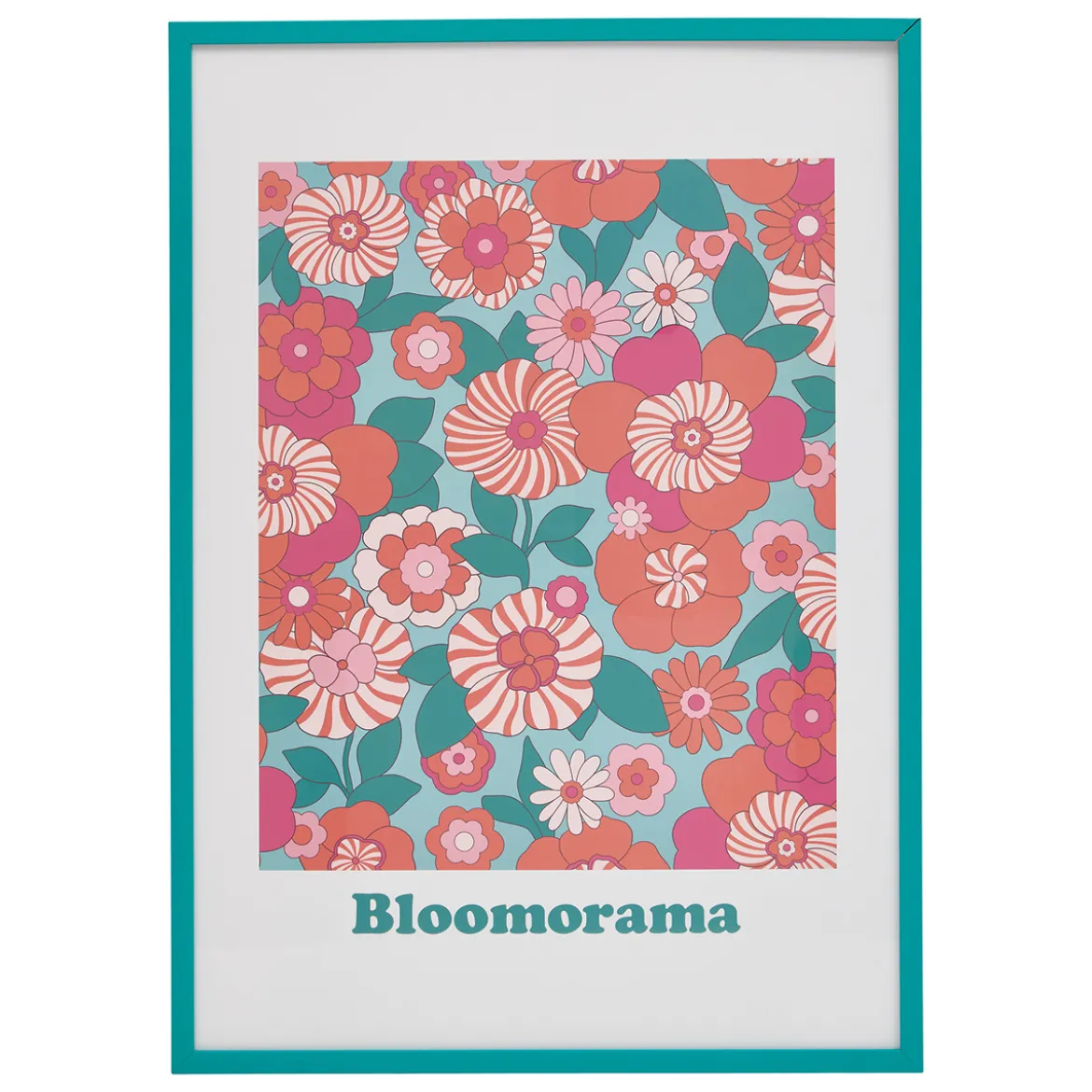 Affiche encadrée "Bloomorama" 70x50 cm