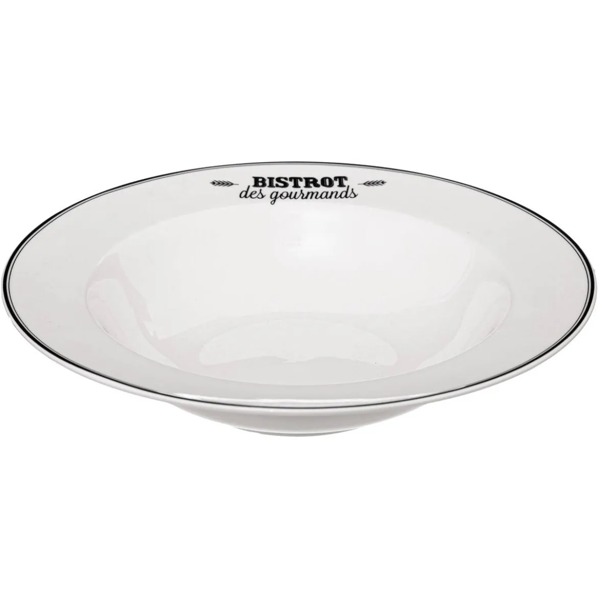 Assiette à pâtes "Bistrot"