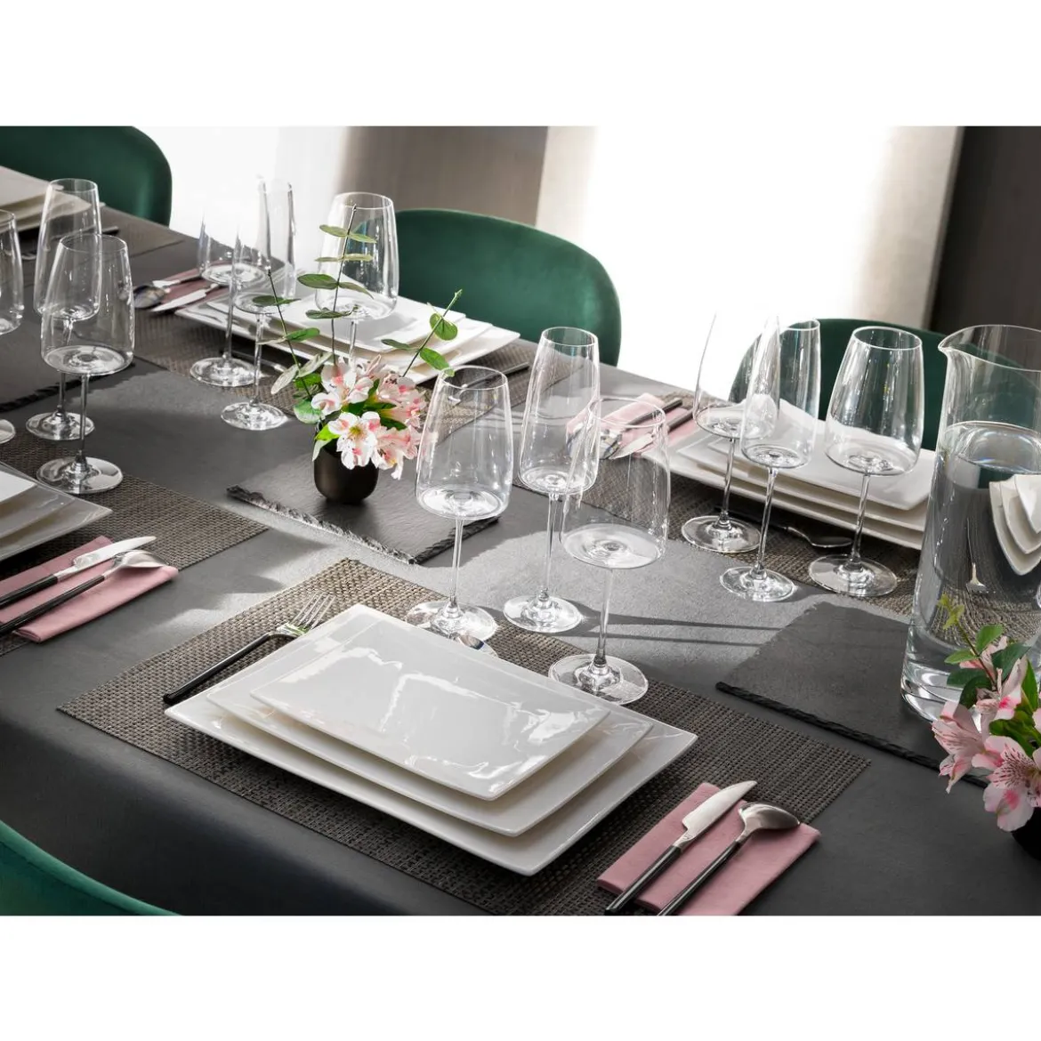 Assiette de présentation "Ardoise"