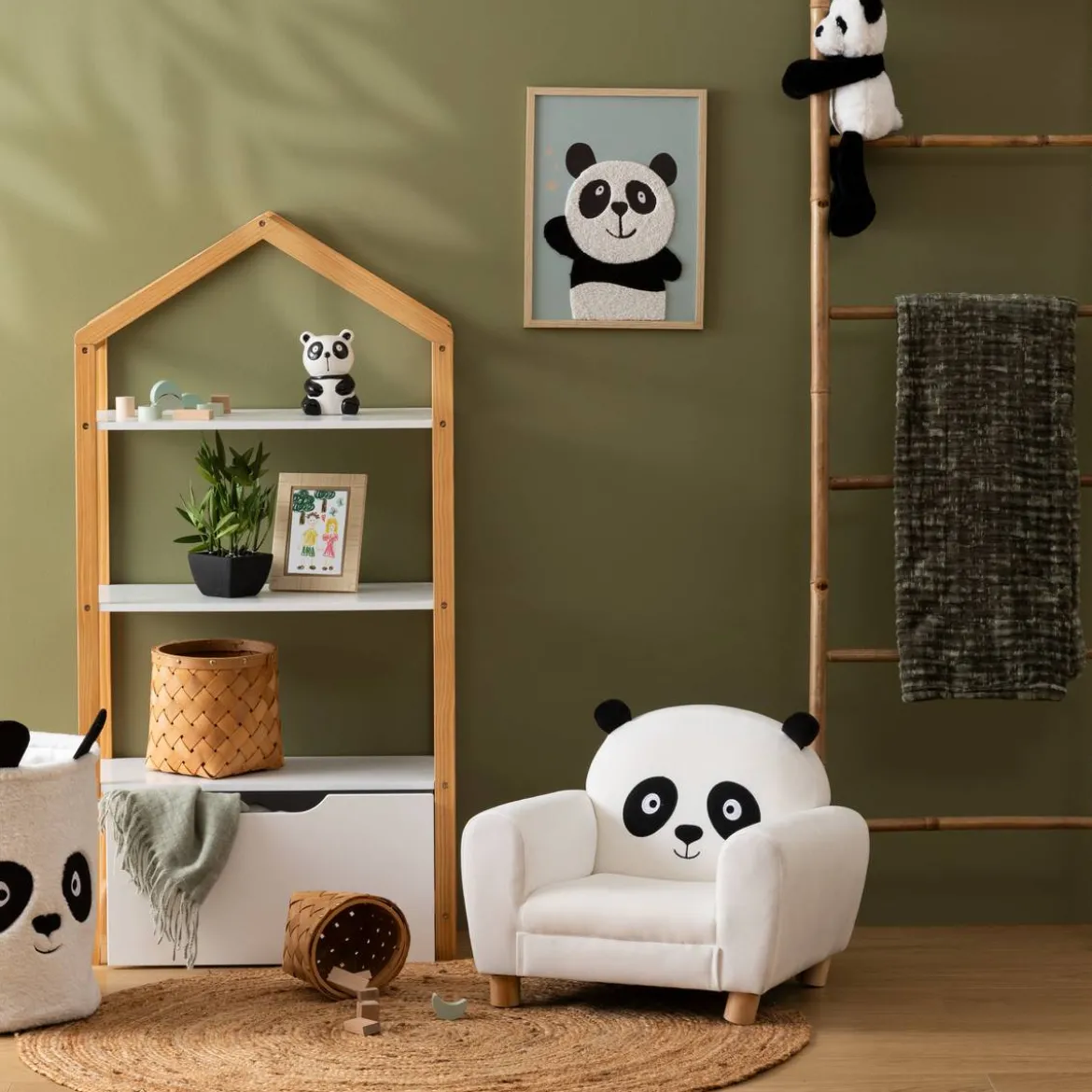 Bac à jouets Panda "Andy"