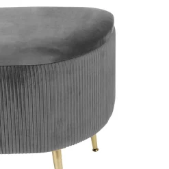 Banc coffre velours