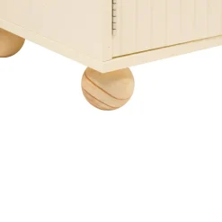 Bibliothèque enfant 2 portes 1 niveau 