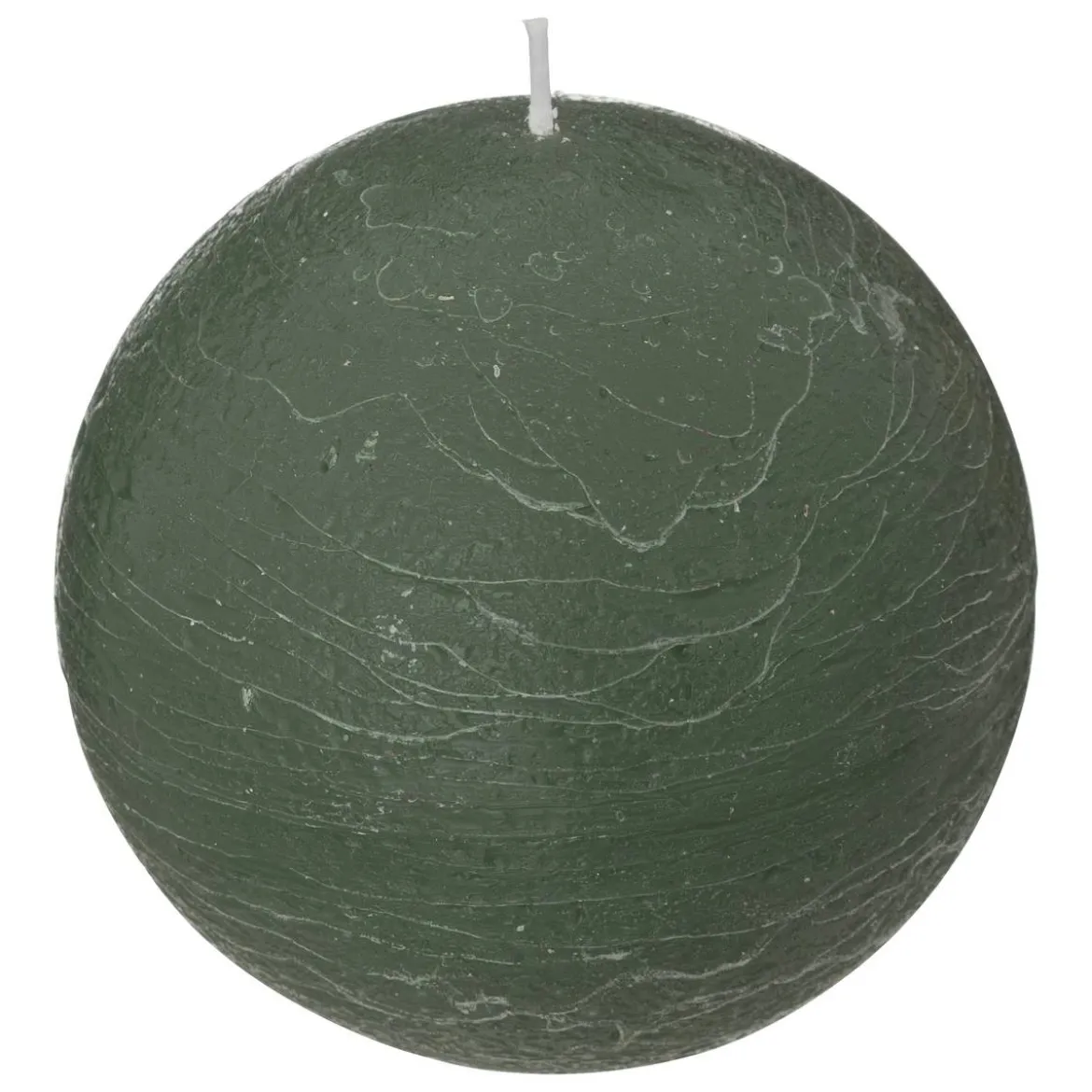 Bougie boule rustique "Olia"