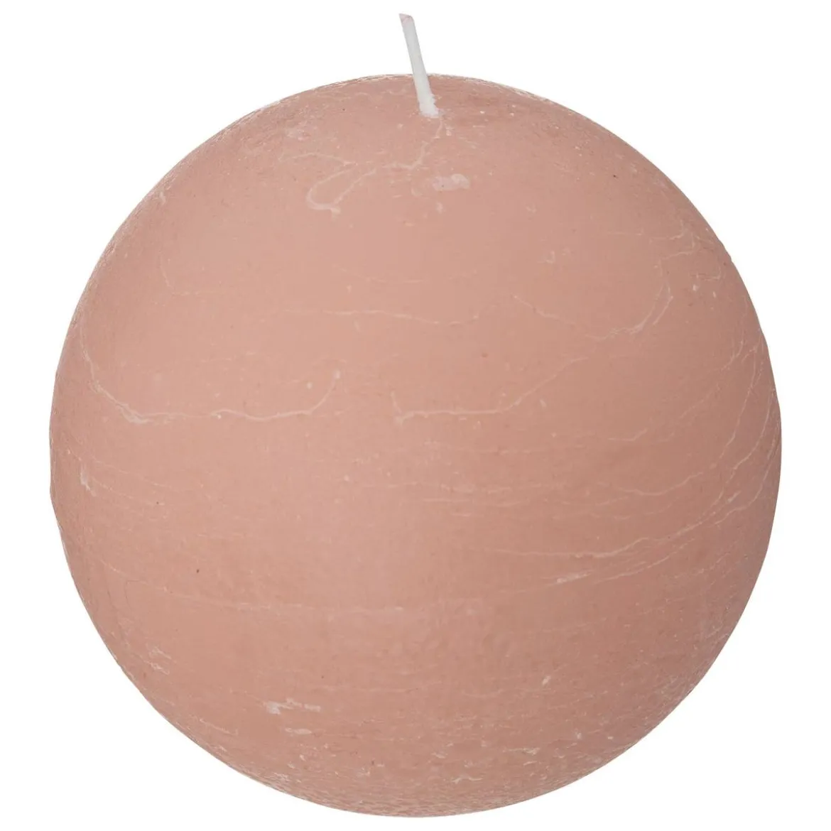 Bougie boule rustique "Olia"
