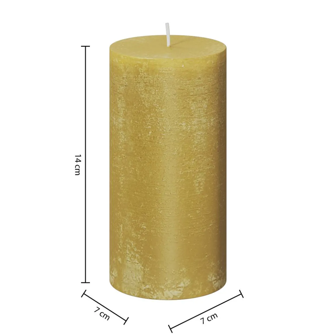 Bougie rustique "Olia"