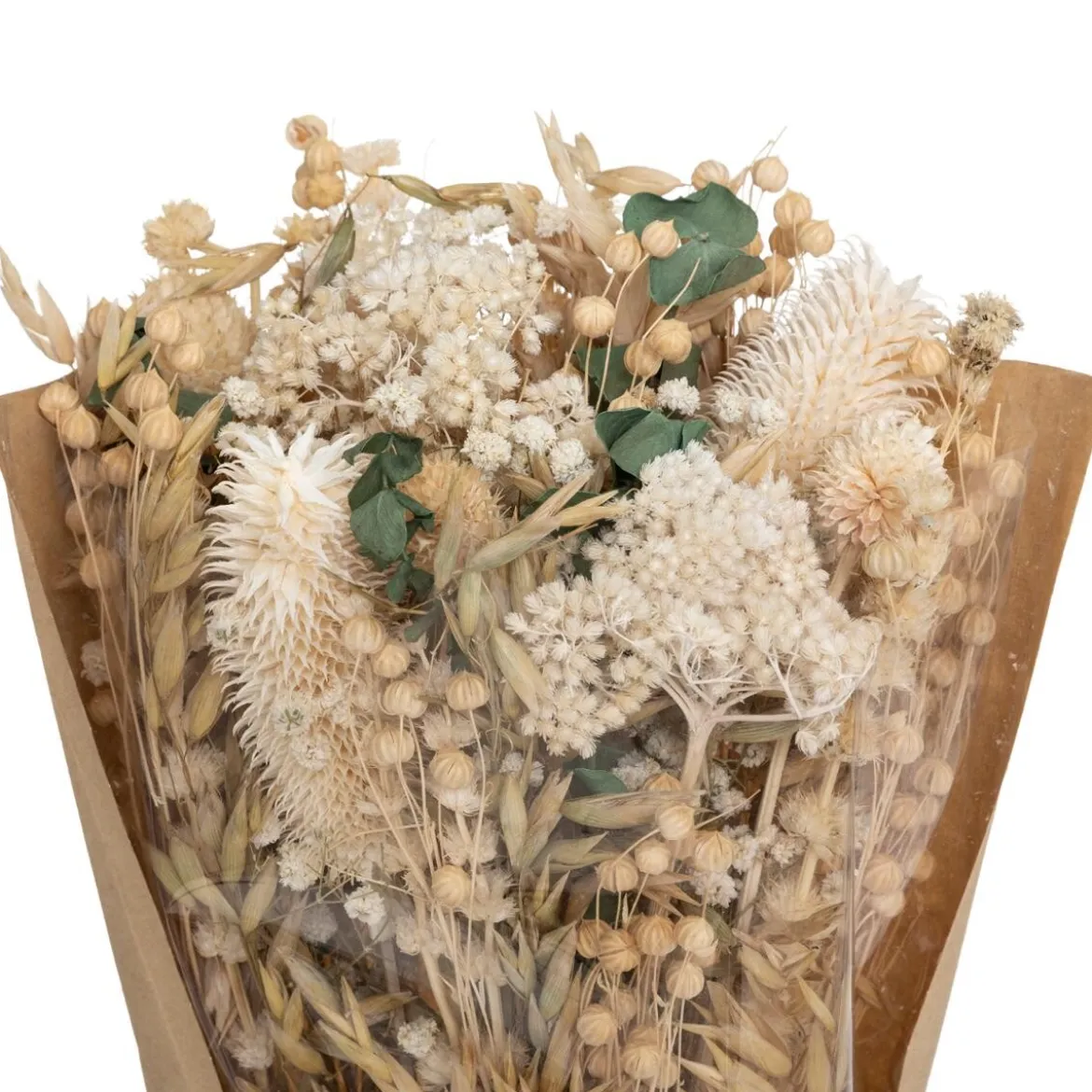 Bouquet fleurs séchées "Chardon"