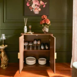 Buffet 2 portes 1 étagères