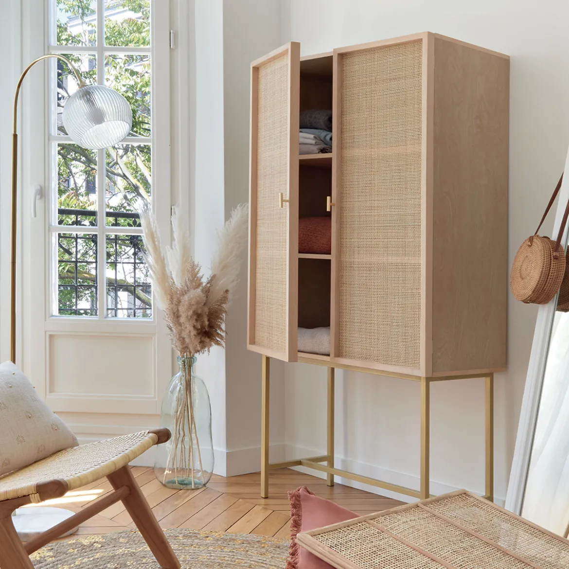 Buffet haut 2 portes "Rayo"