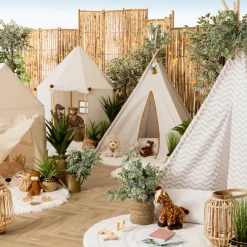 Cabane enfant pin