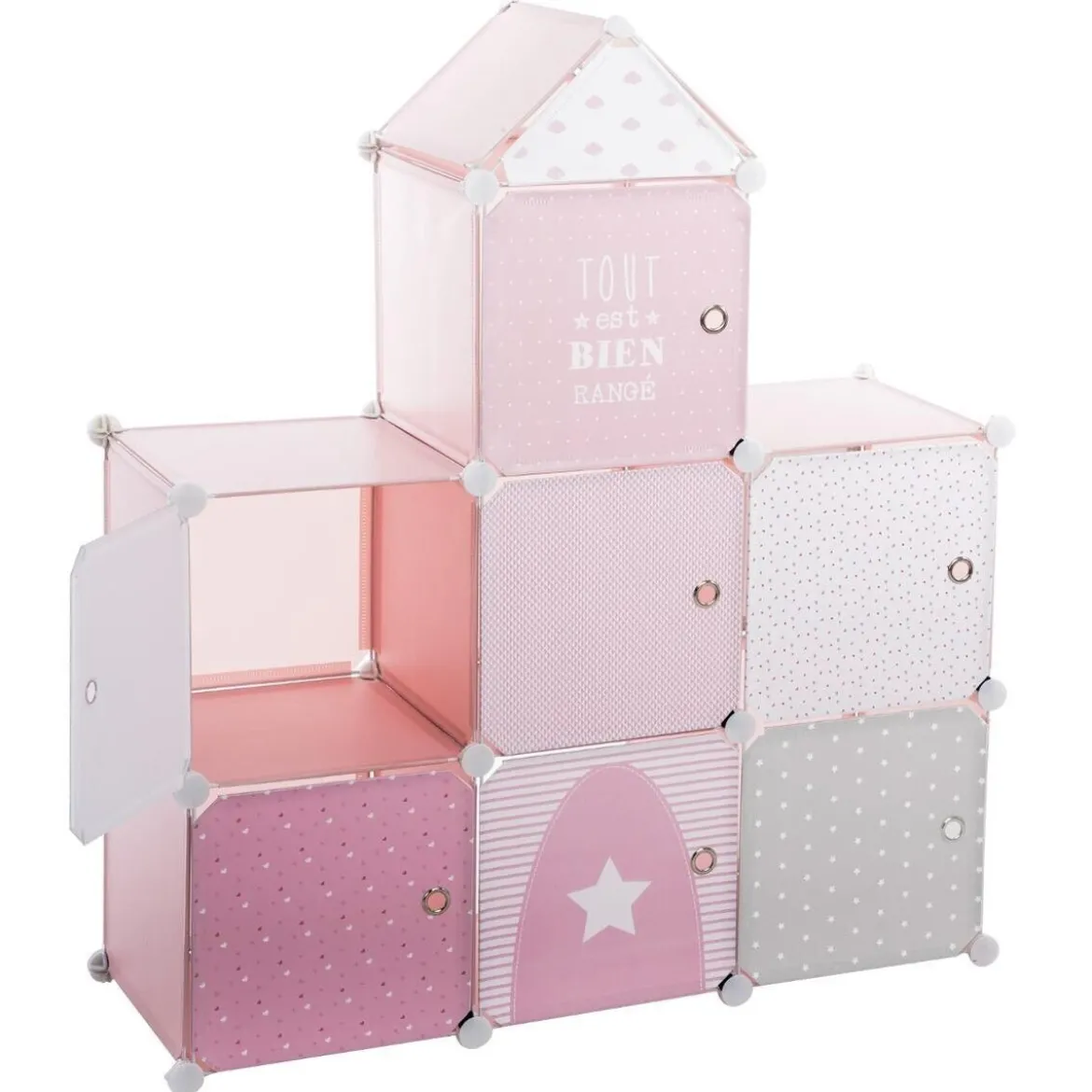 Casiers de rangement enfant "Château"