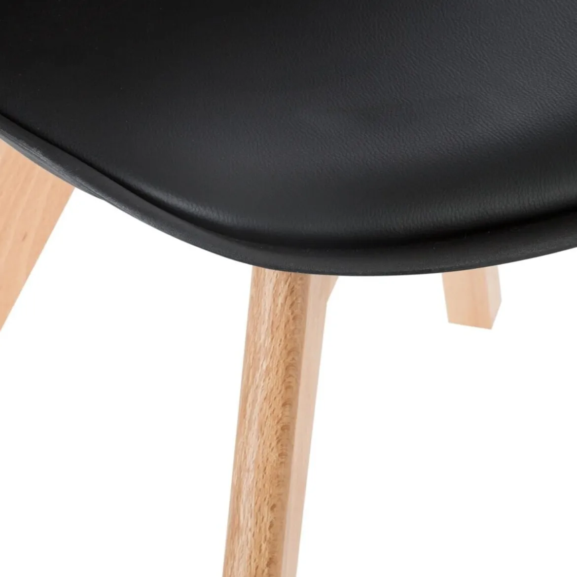 Chaise "Baya", pieds hêtre