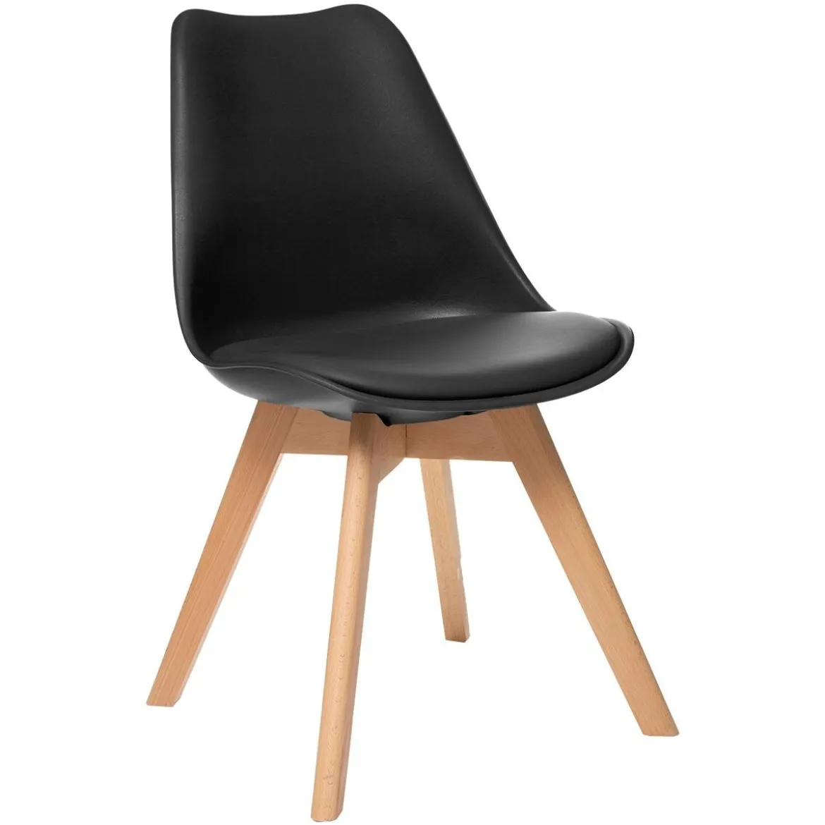 Chaise "Baya", pieds hêtre