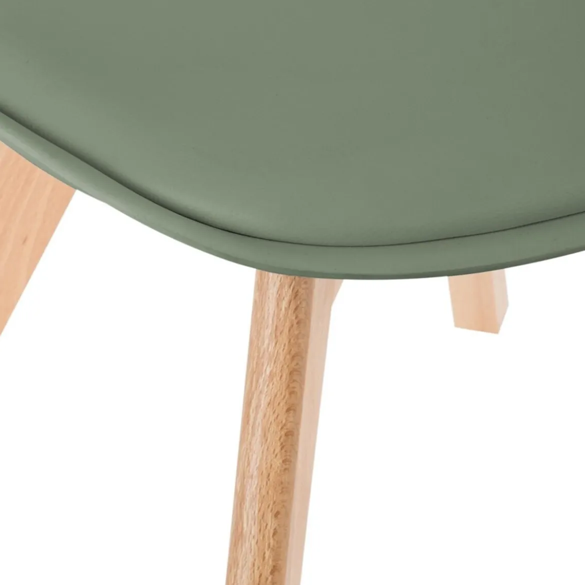 Chaise "Baya", pieds hêtre