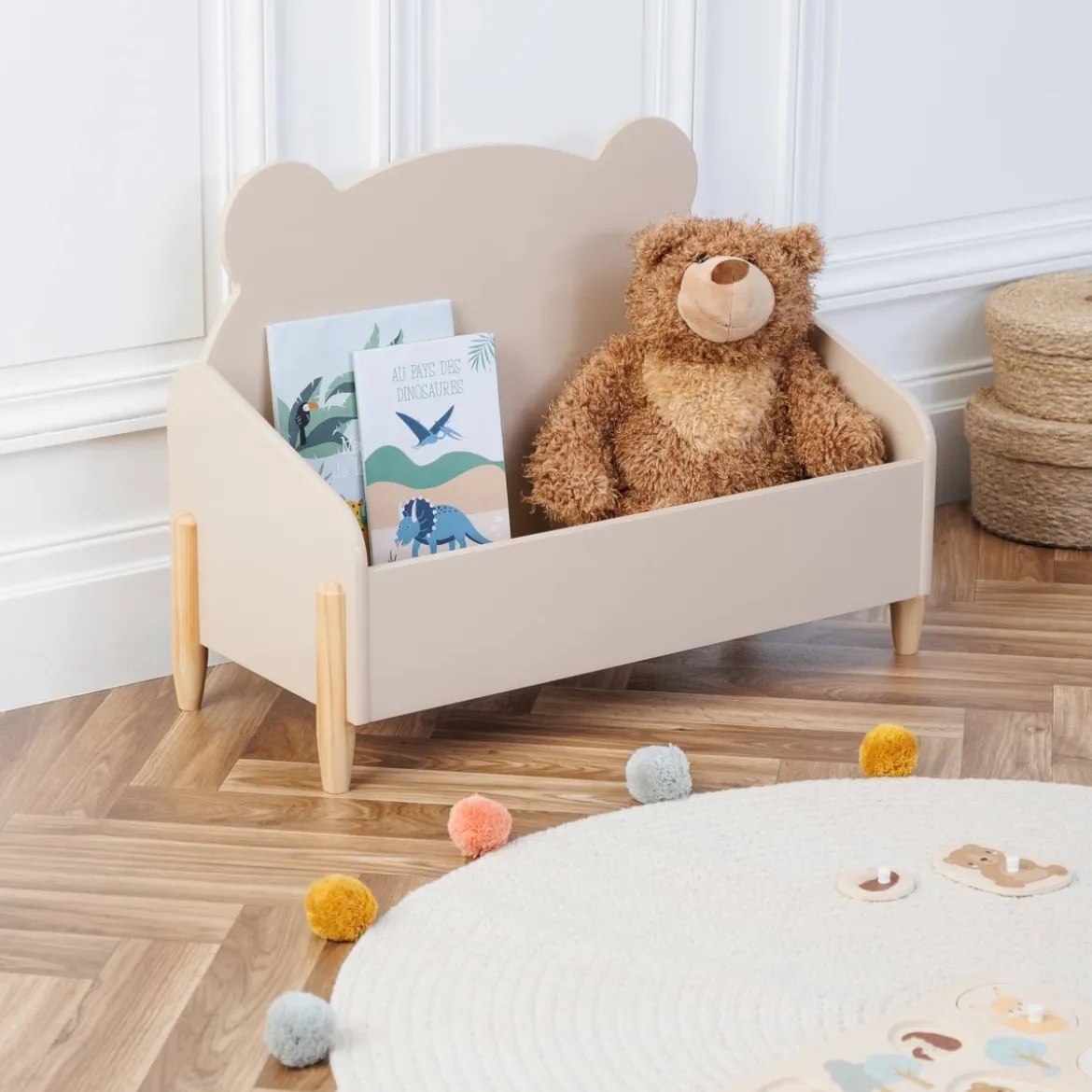 Coffre ourson enfant "Douceur"