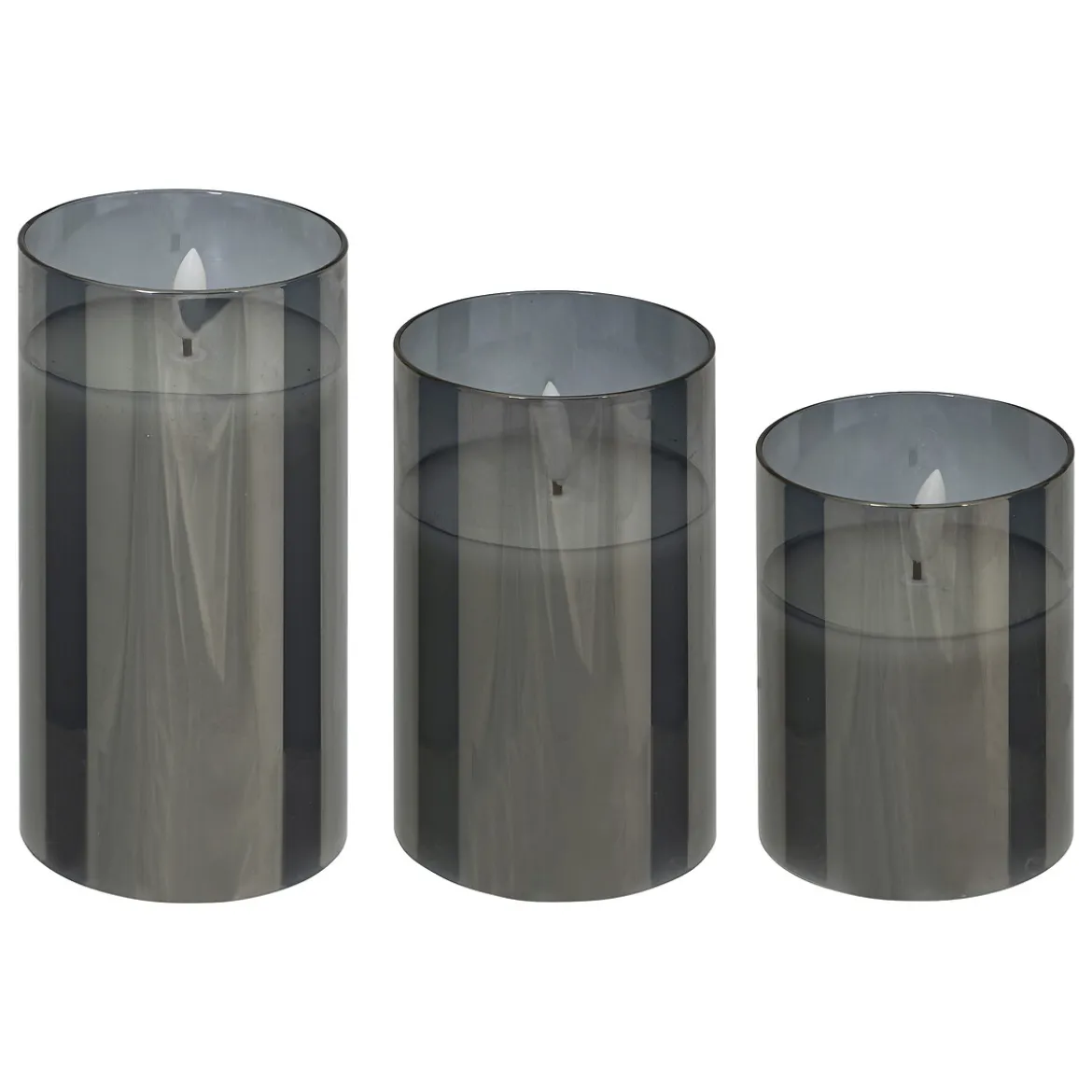 Coffret 3 bougies LED "Sena"