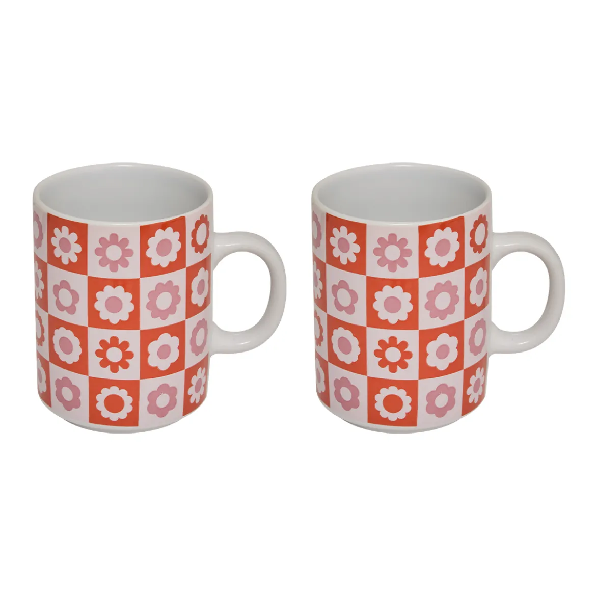 Coffret 2 mugs "Bloomorama" 360ml