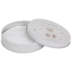 Coffret empreinte avec peluche 