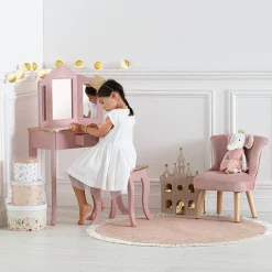 Coiffeuse et tabouret enfant 
