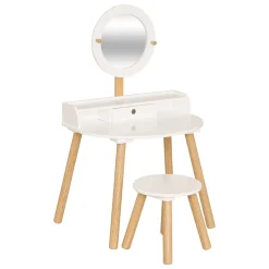Coiffeuse et tabouret enfant