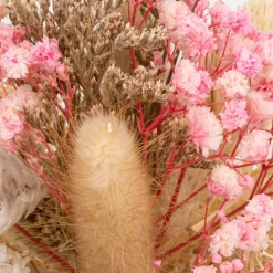 Composition boule fleurs séchées