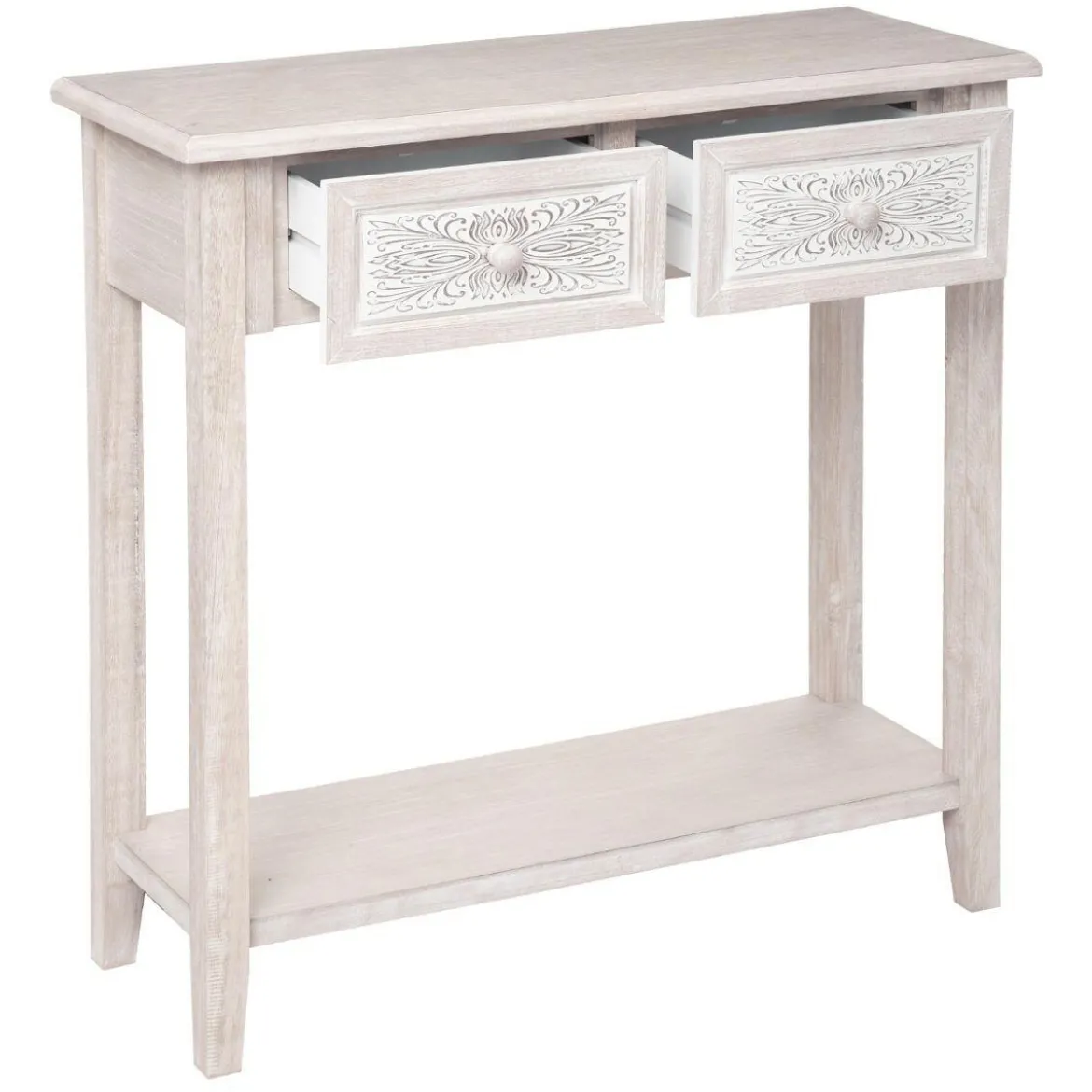 Console "Hina" avec étagère