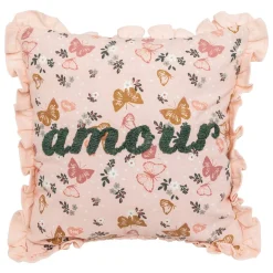 Coussin brodé
