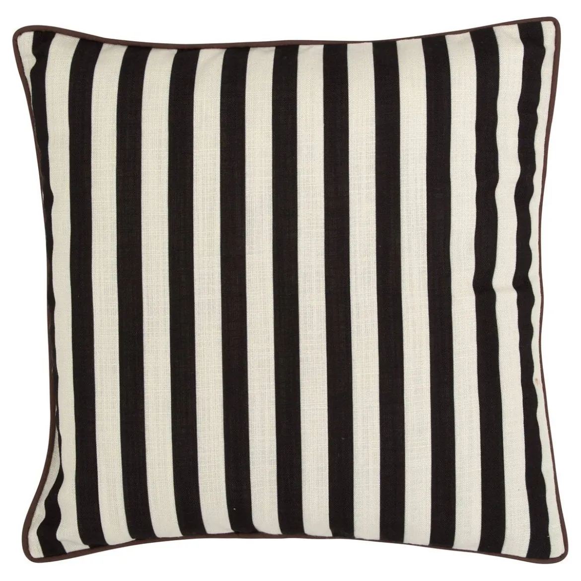 Coussin d'extérieur carré THE PALM RESORT Noir & Blanc