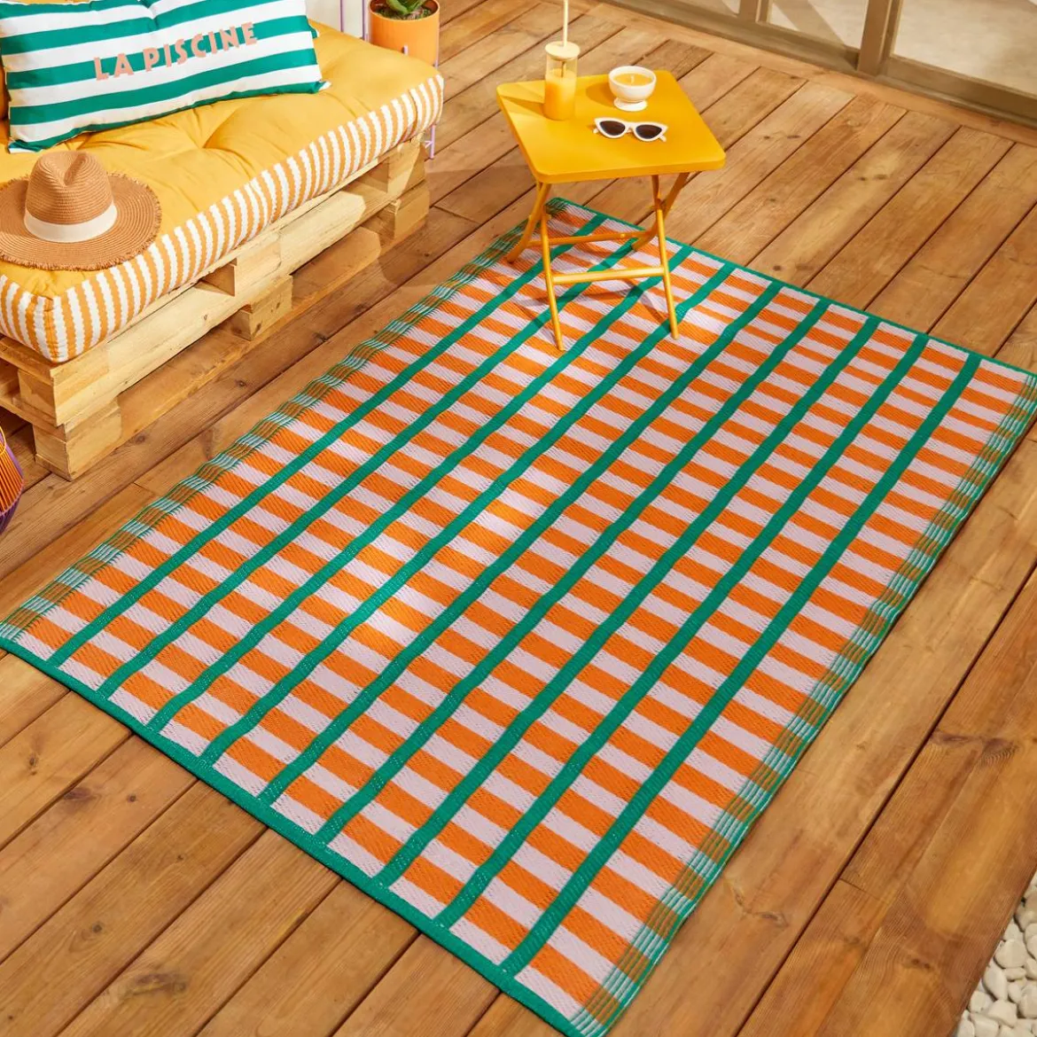 Coussin d'extérieur rectangulaire "Poolside"