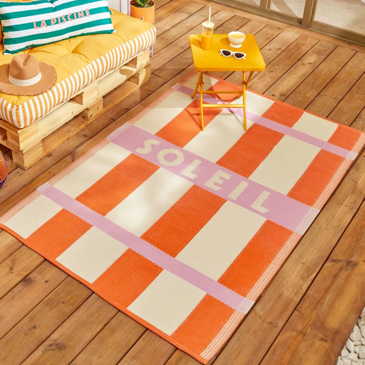 Coussin d'extérieur rectangulaire "Poolside"
