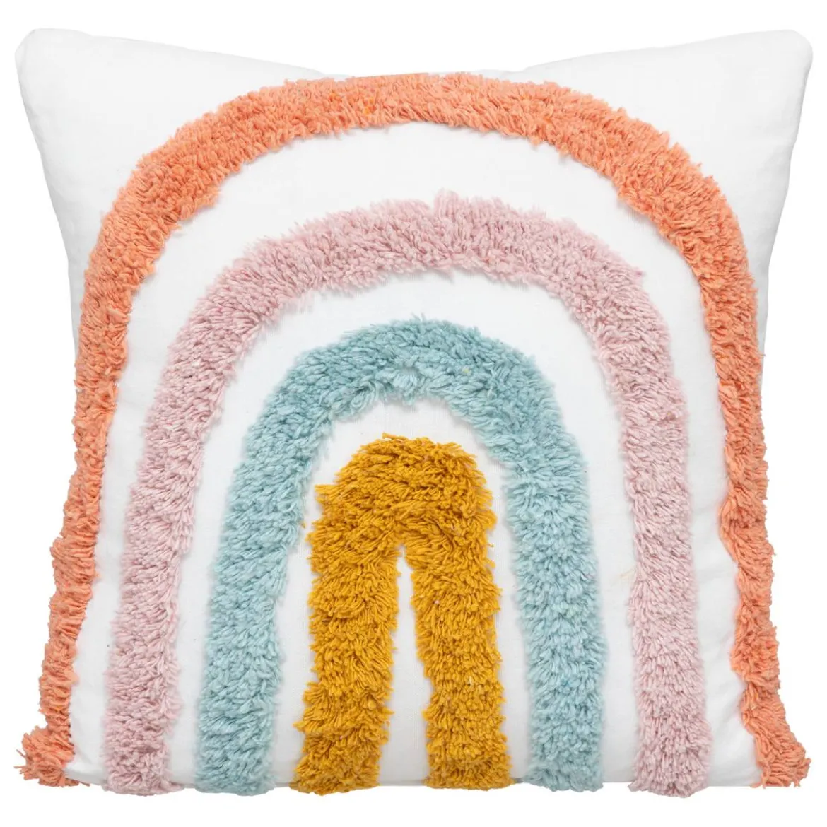 Coussin enfant "Arc-en-ciel", coton