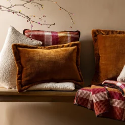 Coussin flanelle
