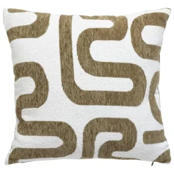 Coussin jacquard 