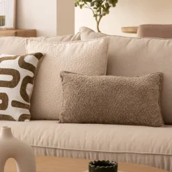 Coussin jacquard