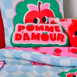Coussin "Pomme d'amour" 20x44 cm