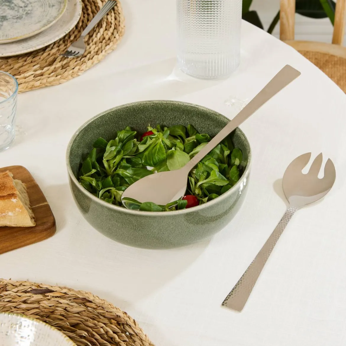 Couverts à salade "D'Oro"