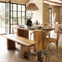 Déco à poser "Lourmarin", métal roseau