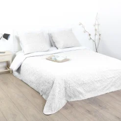Dessus de lit, 2 taies