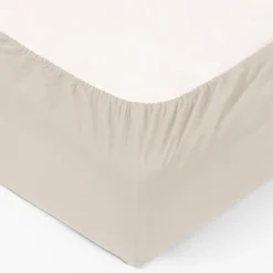 Drap-housse, coton lavé