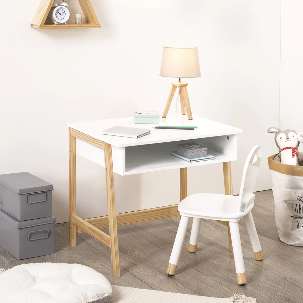 Ensemble bureau + chaise enfant "Douceur"