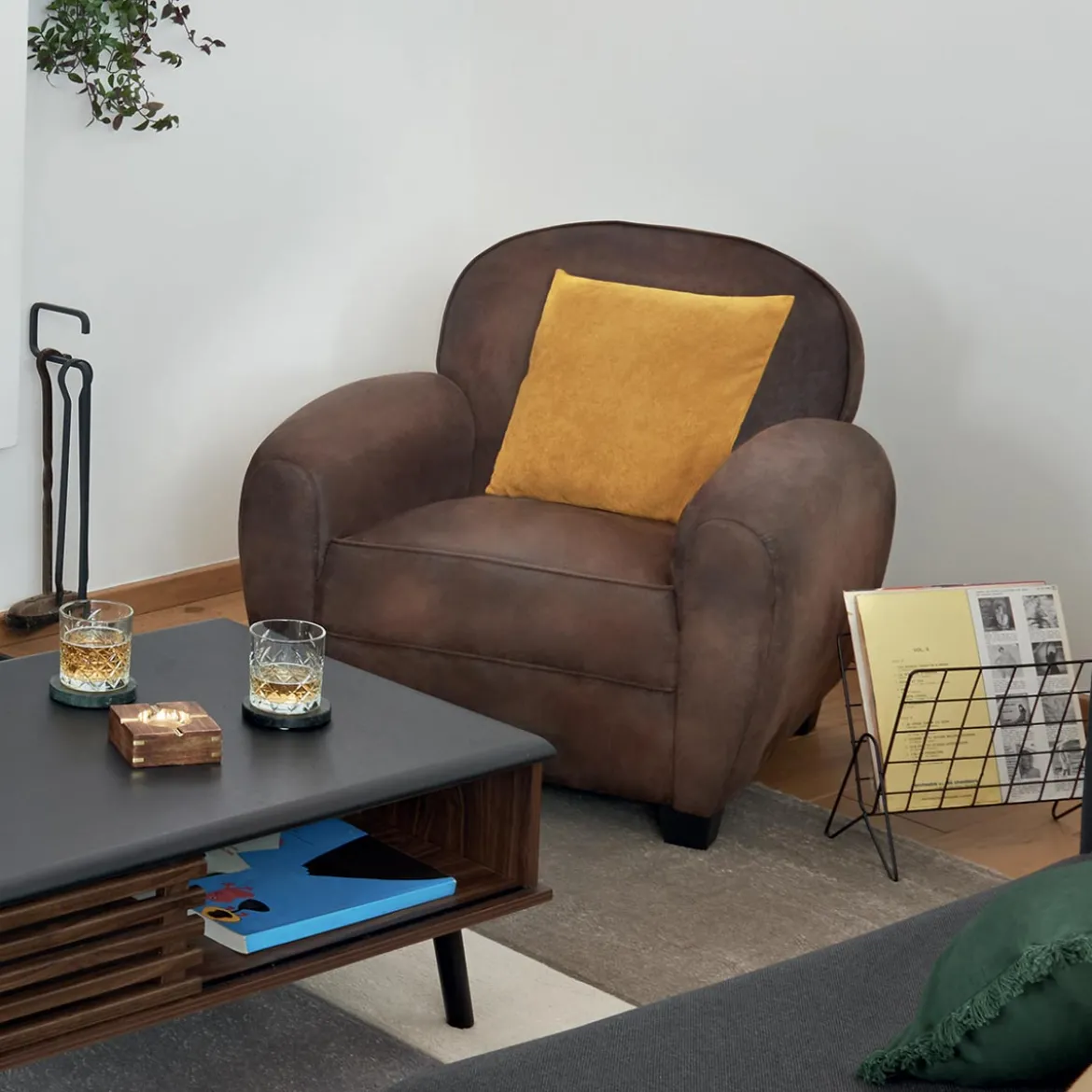 Fauteuil club "Stanis"
