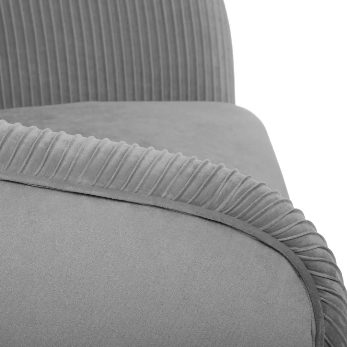 Fauteuil Gris "Solaro"