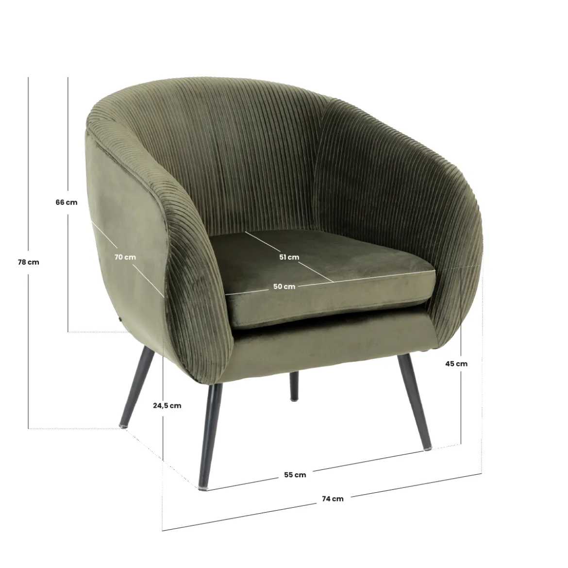 Fauteuil "Solaro"