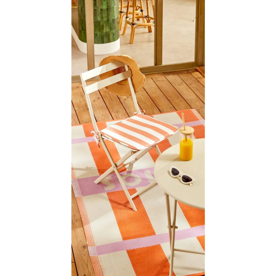 Galette de chaise "Poolside"