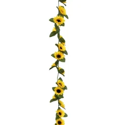 Guirlande de tournesols artificiels