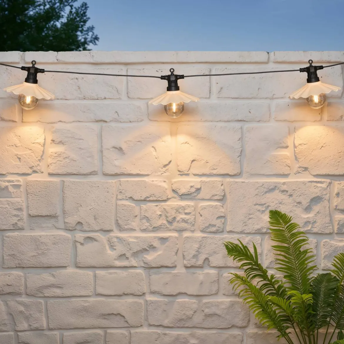 Guirlande d'extérieur LED "Edda"