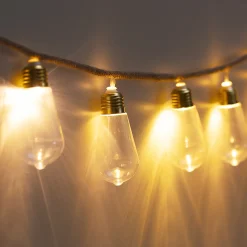 Guirlande LED 10 boules, pile